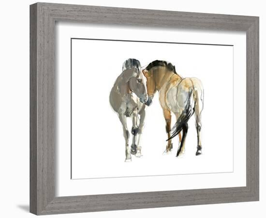 Rencontre (Przewalski), 2013-Mark Adlington-Framed Giclee Print