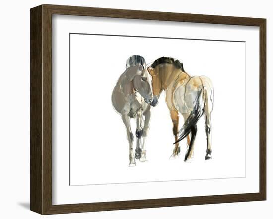 Rencontre (Przewalski), 2013-Mark Adlington-Framed Giclee Print