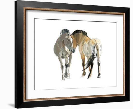 Rencontre (Przewalski), 2013-Mark Adlington-Framed Giclee Print