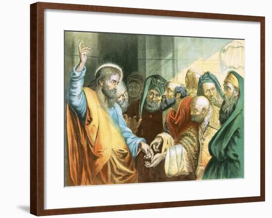 Render Unto Caesar-Peter Paul Rubens-Framed Giclee Print