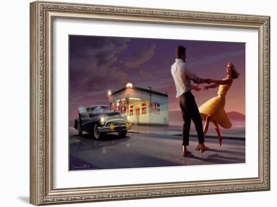 Rendevous-Chris Consani-Framed Art Print