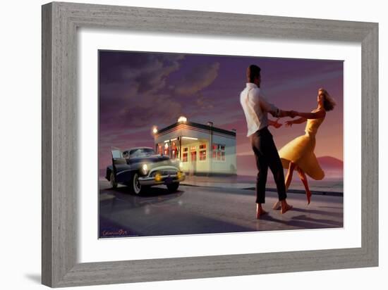 Rendevous-Chris Consani-Framed Art Print