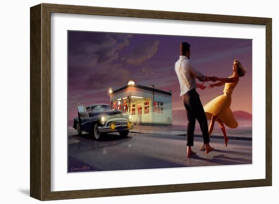 Rendevous-Chris Consani-Framed Art Print