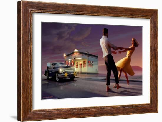 Rendevous-Chris Consani-Framed Art Print