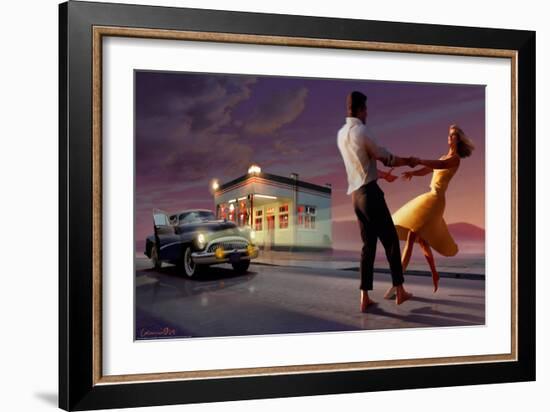 Rendevous-Chris Consani-Framed Art Print