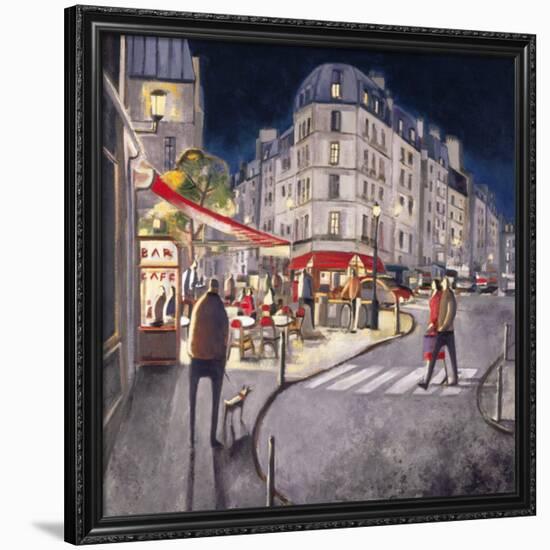 Rendez-vous à Paris-Didier Lourenco-Framed Art Print