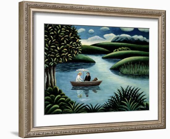 Rendez-vous-Jerzy Marek-Framed Giclee Print