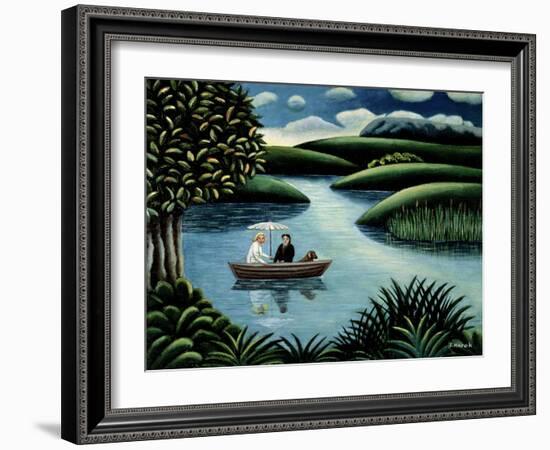 Rendez-vous-Jerzy Marek-Framed Giclee Print