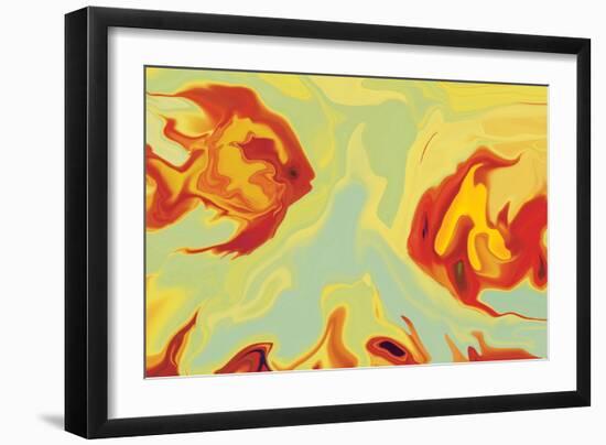 Rendezvous 1-Rabi Khan-Framed Art Print