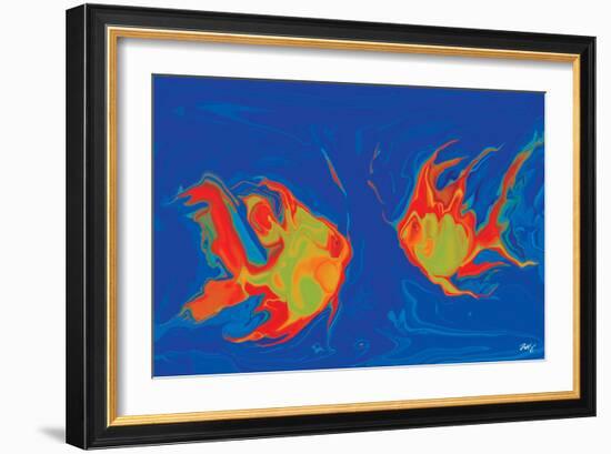 Rendezvous 2-Rabi Khan-Framed Art Print