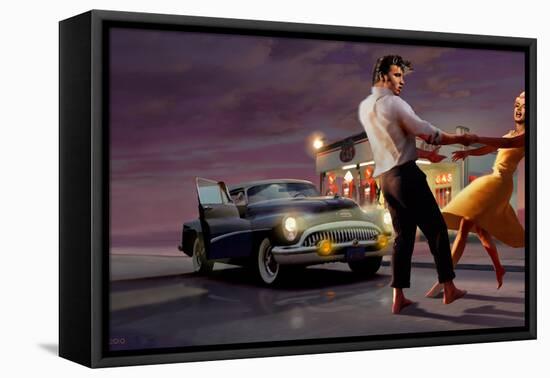 Rendezvous 2-Chris Consani-Framed Stretched Canvas