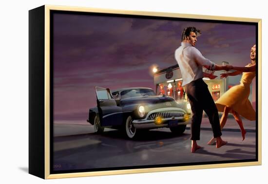 Rendezvous 2-Chris Consani-Framed Stretched Canvas