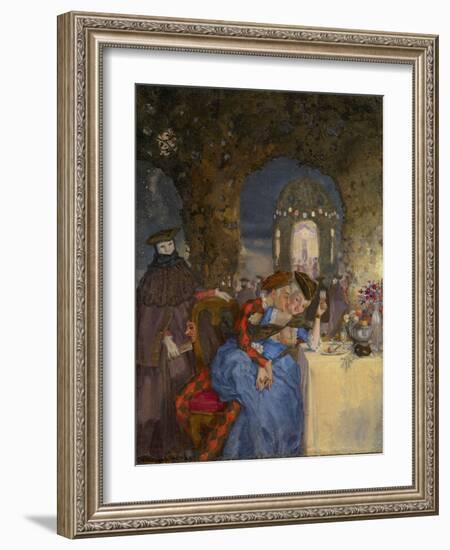 Rendezvous, C. 1918-Konstantin Andreyevich Somov-Framed Giclee Print