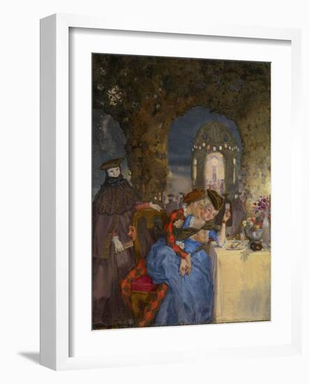 Rendezvous, C. 1918-Konstantin Andreyevich Somov-Framed Giclee Print