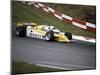 Rene Arnoux Racing a Renault Re20, British Grand Prix, Brands Hatch, 1980-null-Mounted Photographic Print