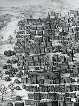 View of Part of the Town of Timbuktu from a Hill, Illustration from 'Journal D'un Voyage a Tombouct-Rene Caillie-Premier Image Canvas