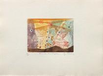 Maculiforme dans le ciel-René Carcan-Framed Limited Edition