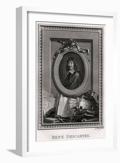 Rene Descartes, 1775-J Collyer-Framed Giclee Print