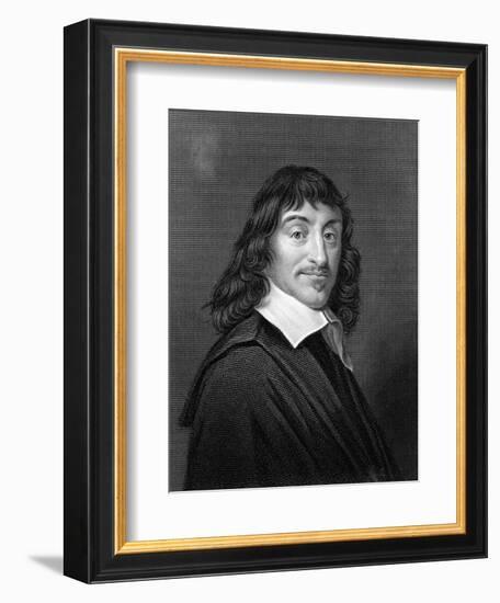 Rene Descartes, French Philosopher and Mathematician, 1835-Frans Hals-Framed Giclee Print