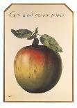 Ceci n’est pas une pomme-Rene Magritte-Art Print