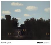 La Page Blanche-Rene Magritte-Framed Art Print