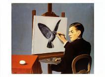 La Clairvoyance-Rene Magritte-Art Print
