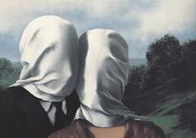 The Son of Man-Rene Magritte-Framed Art Print