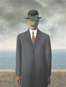 The Son of Man, 1964 by Rene Magritte