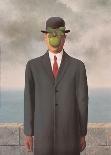 The Son of Man-Rene Magritte-Framed Art Print