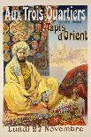 Reproduction of a Poster Advertising 'Oriental Carpets', Exhibited at 'Aux Trois Quartiers', 1899-Rene Pean-Framed Giclee Print