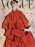 Vogue Cover - March 1917 - Dachshund Stroll-René R. Bouché-Art Print