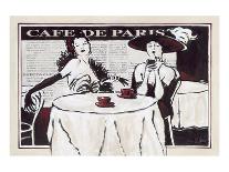 Cafe de Paris Des Dames-Rene Stein-Art Print