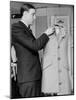 Rene, the Head Tailor, Hemming a Dress Jacket-John Phillips-Mounted Photographic Print