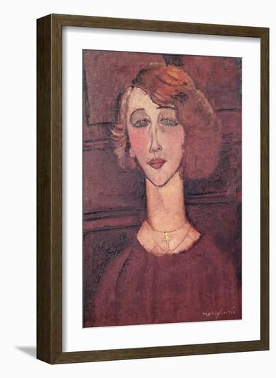 Renee, 1917-Amedeo Modigliani-Framed Giclee Print
