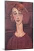 Renee, 1917-Amedeo Modigliani-Mounted Giclee Print