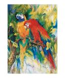 Jungle Gossip-Renée Mizgala-Mounted Art Print