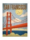 San Francisco – Golden Gate Bridge-Renee Pulve-Art Print