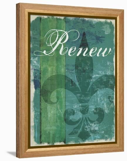 Renew - Unwind I-Pied Piper Creative-Framed Stretched Canvas