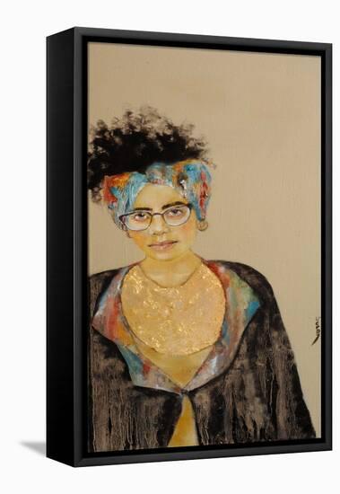 Reni Eddo-Lodge, Activist and Feminist, 2017-Susan Adams-Framed Premier Image Canvas