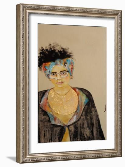 Reni Eddo-Lodge, Activist and Feminist, 2017-Susan Adams-Framed Giclee Print