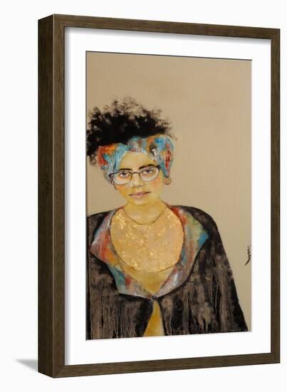 Reni Eddo-Lodge, Activist and Feminist, 2017-Susan Adams-Framed Giclee Print