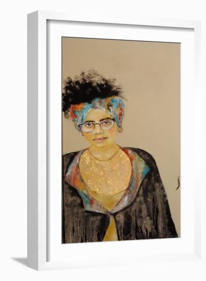 Reni Eddo-Lodge, Activist and Feminist, 2017-Susan Adams-Framed Giclee Print