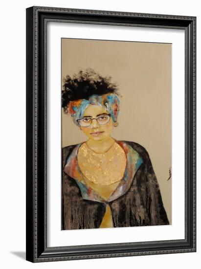 Reni Eddo-Lodge, Activist and Feminist, 2017-Susan Adams-Framed Giclee Print