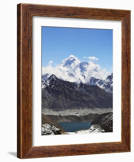 Renjo Pass of Mount Everest, Sagarmatha Nat'l Park, UNESCO World Heritage Site, Nepal-Jochen Schlenker-Framed Photographic Print