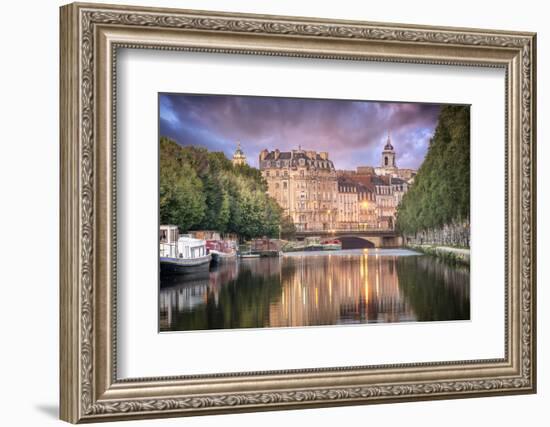 Rennes - Les Quais De La Vilaine-Philippe Manguin-Framed Photographic Print