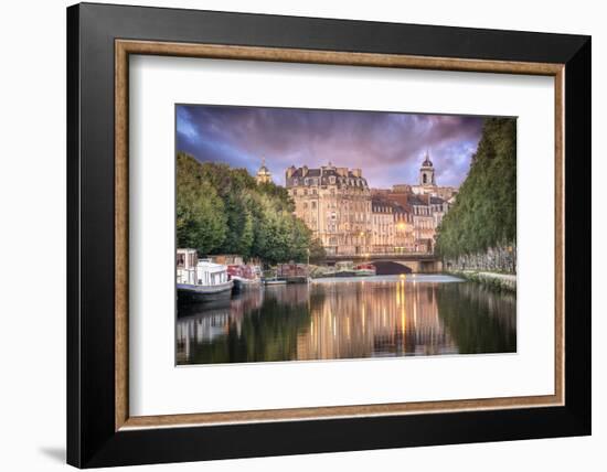 Rennes - Les Quais De La Vilaine-Philippe Manguin-Framed Photographic Print