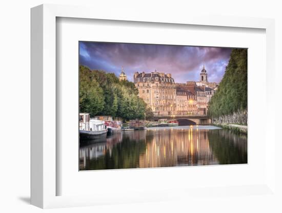 Rennes - Les Quais De La Vilaine-Philippe Manguin-Framed Photographic Print