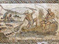 Roman Mosaic Dating from the 2 AD, from the Villa of the Nile at Leptis Magna, Tripoli, Libya-Rennie Christopher-Premier Image Canvas