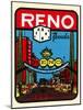 Reno, Nevada Decal-null-Mounted Art Print