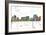 Reno Nevada Skyline MCLR 1-Marlene Watson-Framed Giclee Print